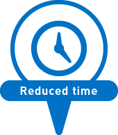Reduced time