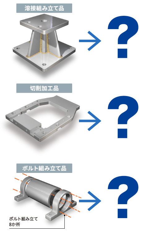鉄の量産部品 設計の選択肢を広げてみませんか? 生産・調達の課題も解決できます!