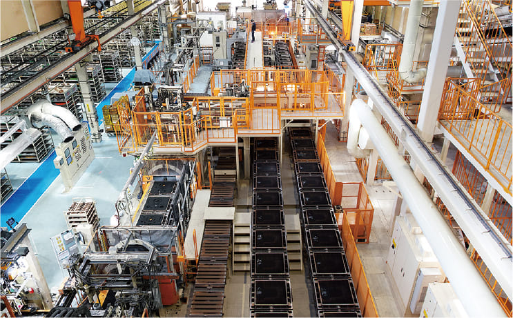 エネルギー効率・安全・質の高いものづくり図